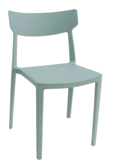 VALERIE židle plastová, zelená pastel