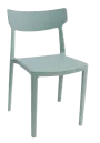 VALERIE židle plastová, zelená pastel
