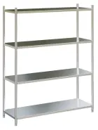 RN - 155 regál nerezový, 1500x500x1850 mm