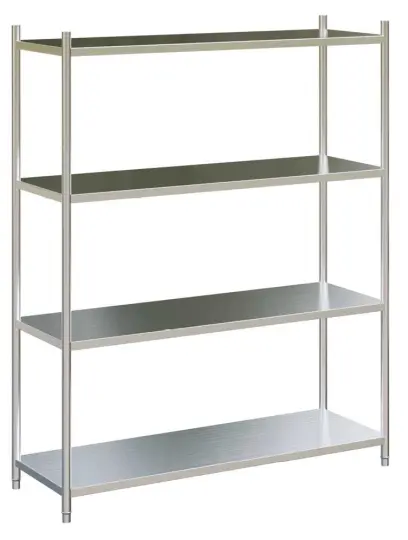 RN - 155 regál nerezový, 1500x500x1850 mm