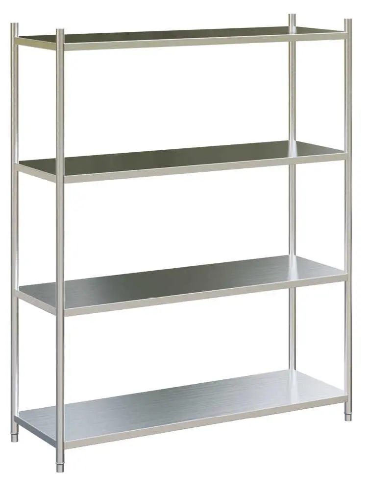 RN - 155 regál nerezový, 1500x500x1850 mm