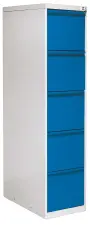 JP - 405 NEW kartotéka 5-zásuvková, 1631x390x620 mm, šedá/modrá