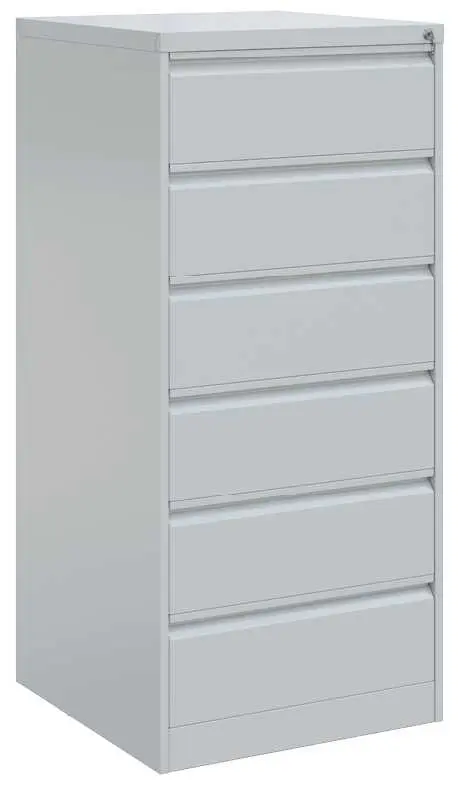 JP - 406 NEW kartotéka 6-zásuvková, 1320x600x623 mm, šedá