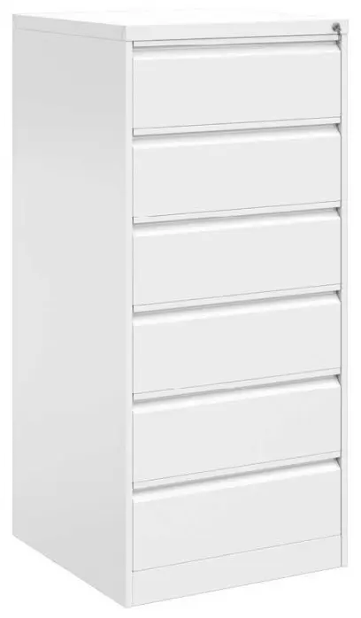 JP - 406 NEW kartotéka 6-zásuvková, 1320x600x623 mm, bílá