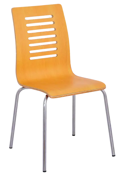 CARMEN jídelní židle buk, kostra nerez