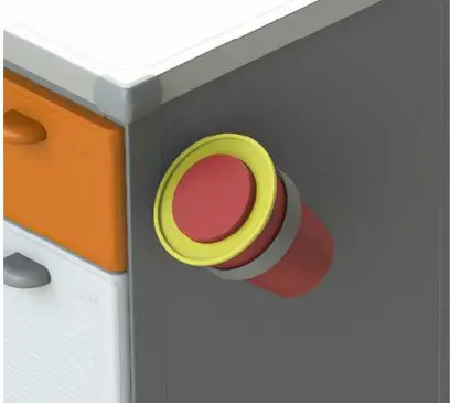 PV 757 držák kontejneru na použité jehly