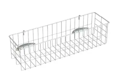 PV 764 koš drátěný nerez 48x13x12 cm