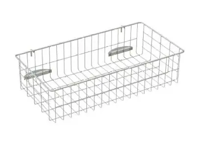 PV 765 koš drátěný nerez 48x25x12 cm