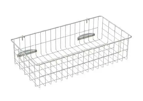 PV 765 koš drátěný nerez 48x25x12 cm