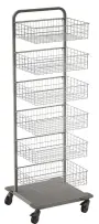 MNS 20/6K vozík s drátěnými boxy