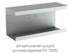 PV 781XLN - držák rukavic nerezový