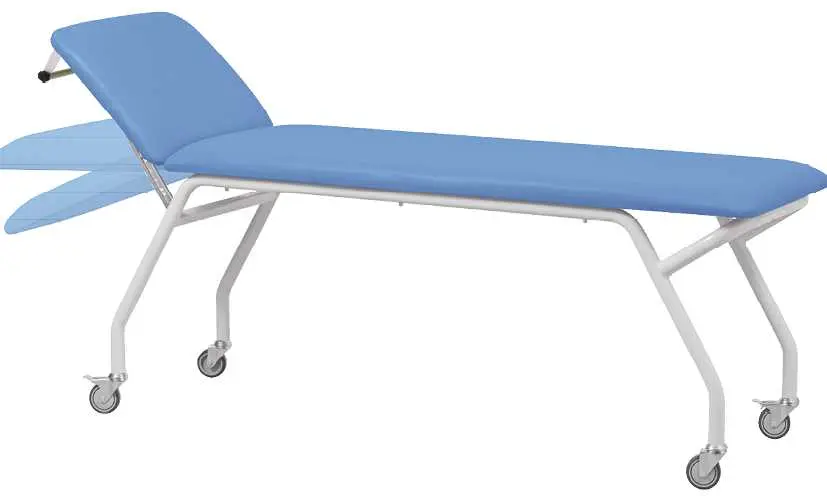 MEDICLIN MOBILE lehátko vyšetřovací s kolečky, modré č. 7