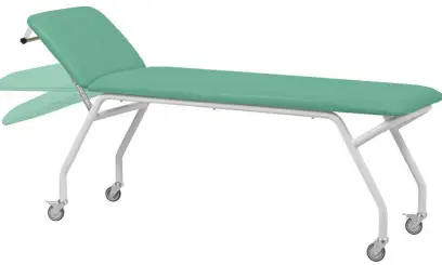 MEDICLIN MOBILE lehátko vyšetřovací s kolečky, zelené č. 6