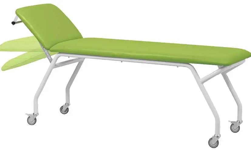 MEDICLIN MOBILE lehátko vyšetřovací s kolečky, světle zelené č. 20