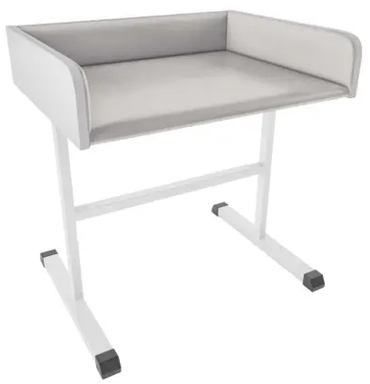 PP - 960 pult přebalovací čalouněný, šedý č.16