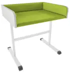 PP - 960 pult přebalovací čalouněný, světle zelený č.20