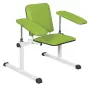 OZC - 07 židle odběrová se 2 područkami, světle zelená č.20