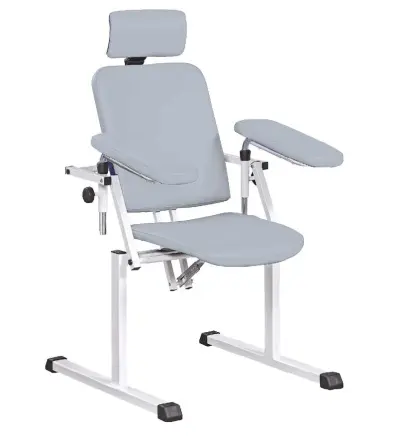 OZC - 08 křeslo odběrové se 2 područkami, šedé č. 16