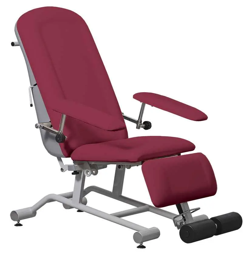 MEDI BASIC PLUS křeslo zdravotnické, vínové č.18