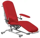 MEDI PROFI křeslo zdravotnické, červené č.11