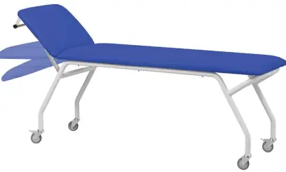 MEDICLIN MOBILE lehátko vyšetřovací s kolečky, tmavě modré č. 8
