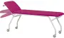 MEDICLIN MOBILE lehátko vyšetřovací s kolečky, purpurové č. 19