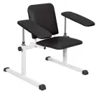 OZC - 07 židle odběrová se 2 područkami, černá č.10