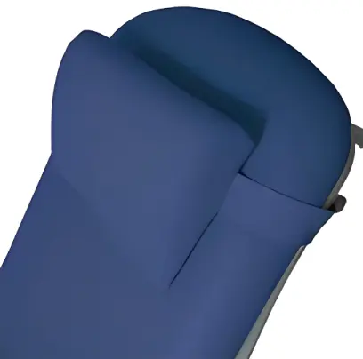 MEDI 01 podhlavník, tm.modrý