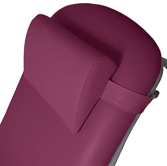 MEDI 01 podhlavník, purpurový