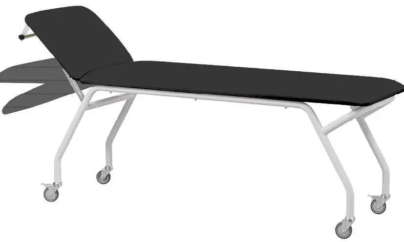 MEDICLIN MOBILE lehátko vyšetřovací s kolečky, černé č. 10