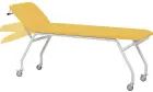 MEDICLIN MOBILE lehátko vyšetřovací s kolečky, žluté č. 14