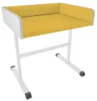 PP - 960 pult přebalovací čalouněný, žlutý č.14