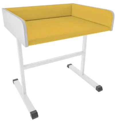 PP - 960 pult přebalovací čalouněný, žlutý č.14