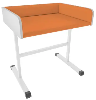 PP - 960 pult přebalovací čalouněný, oranžový č.17