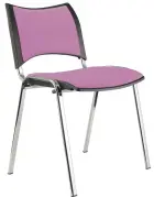 KATHARINA chrom židle konferenční, koženka AN - 021 lila