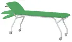 MEDICLIN MOBILE lehátko vyšetřovací s kolečky, tmavě zelené č. 21
