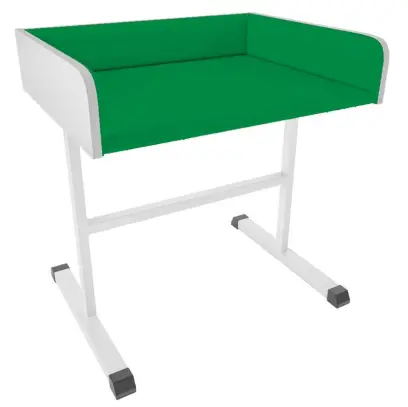 PP - 960 pult přebalovací čalouněný, tmavě zelený č.21