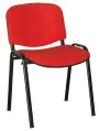 ALTAMIRA židle konferenční, kostra černá, látka SUE 2 červená