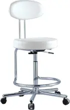 LS - 123 židle lékařská, koženka Oto V 1 bílá