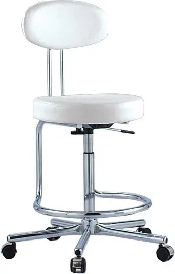 LS - 123 židle lékařská, koženka Oto V 1 bílá