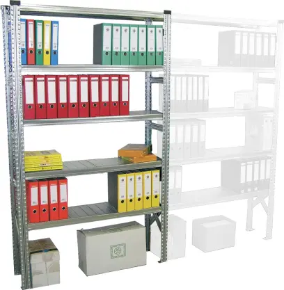 SUPER regál základní 2500x900x600/6 polic