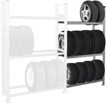 PNEURACK regál přídavný 2000x1200x300/3 úrovně