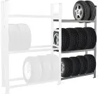 PNEURACK regál přídavný 2500x1200x400/4 úrovně