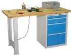 Z4 - 120/80 dílenský pracovní stůl, RAL 7035