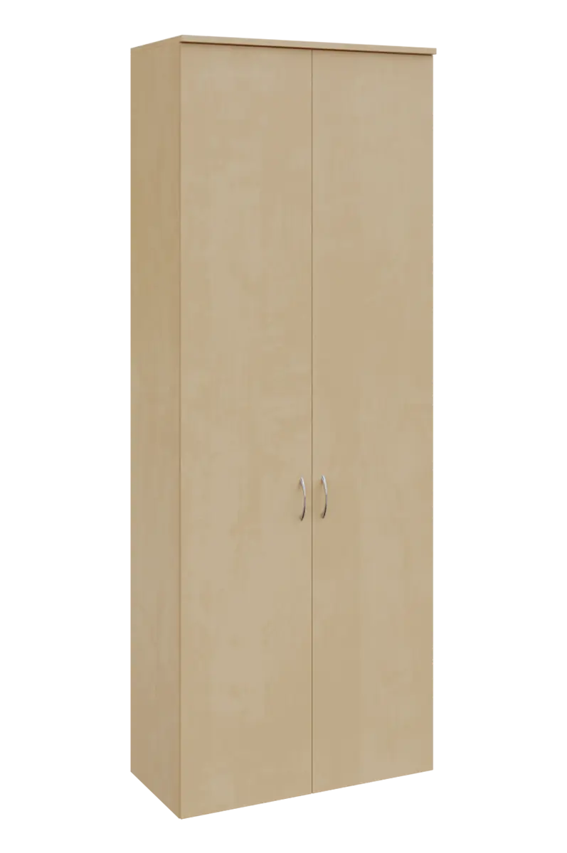 SR 6 - 81 šatní skříň, výsuvné ramínko, 2150x800x400, bříza světlá