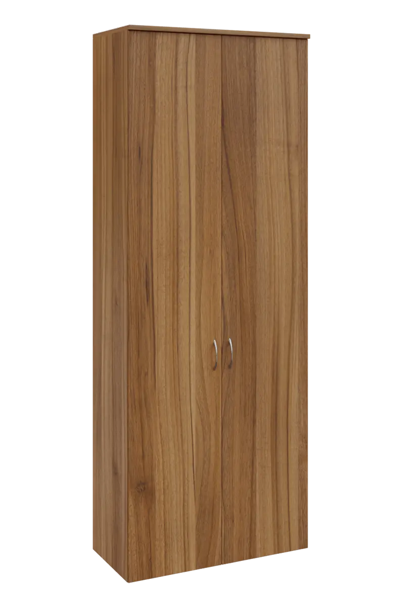 SR 6 - 81 šatní skříň, výsuvné ramínko, 2150x800x400, ořech světlý