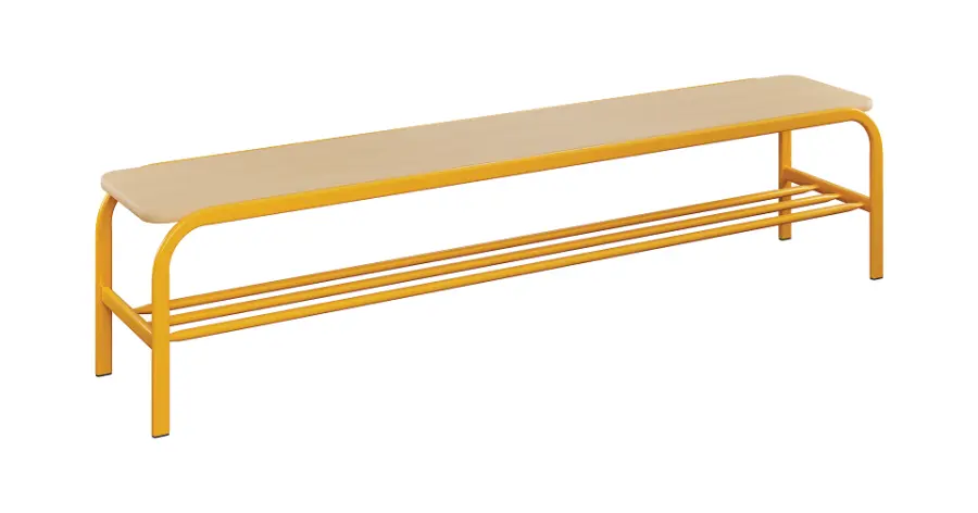 SLX 200 lavička šatní RAL 1028 - žlutá