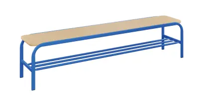 SLX 200 lavička šatní RAL 5015 - modrá