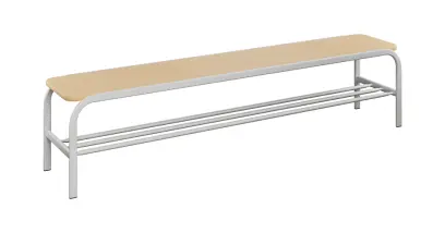 SLX 200 lavička šatní RAL 7035 - šedá