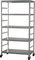 POR - 400 regál základní 2000x1000x400/5 polic, pozink